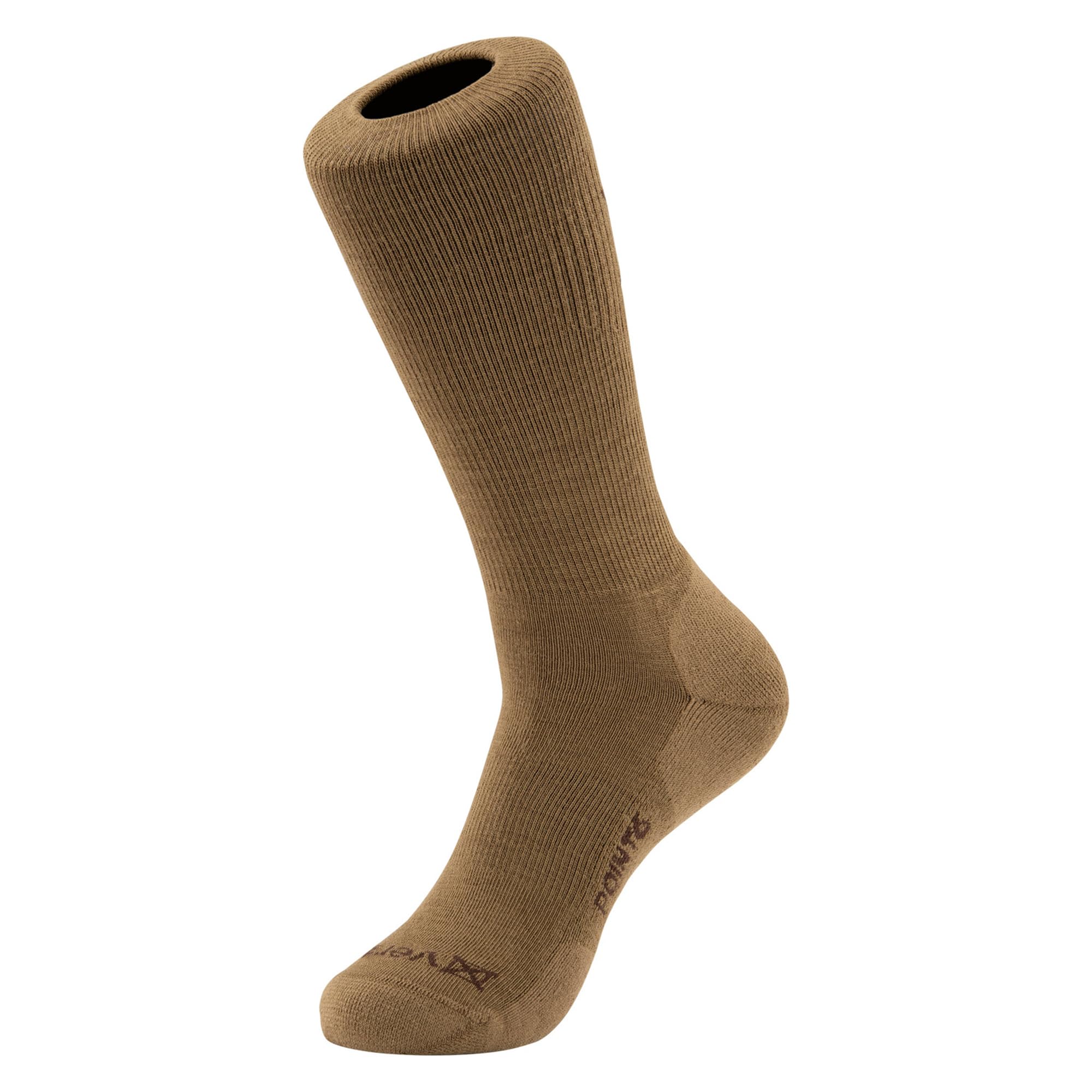 Vertx VaporCore 10in crew sock top view emphasizing cooling and comfort.