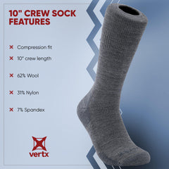 Vertx VaporCore reinforced heel and toe for durability
