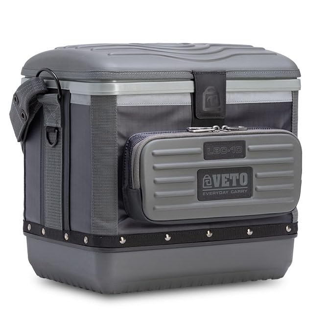 Veto LBC-10 Carbon front view showing durable carry design for daily transport.