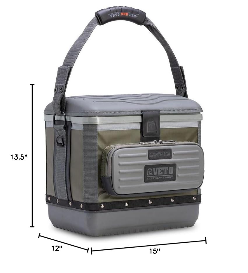 Front pocket on the Veto LBC-10 Olive for daily essentials