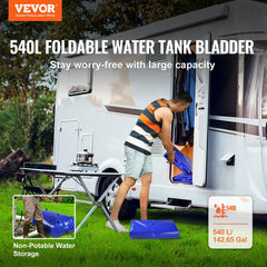 VEVOR 1000D PVC double-layer design enhances durability for long-term storage.
