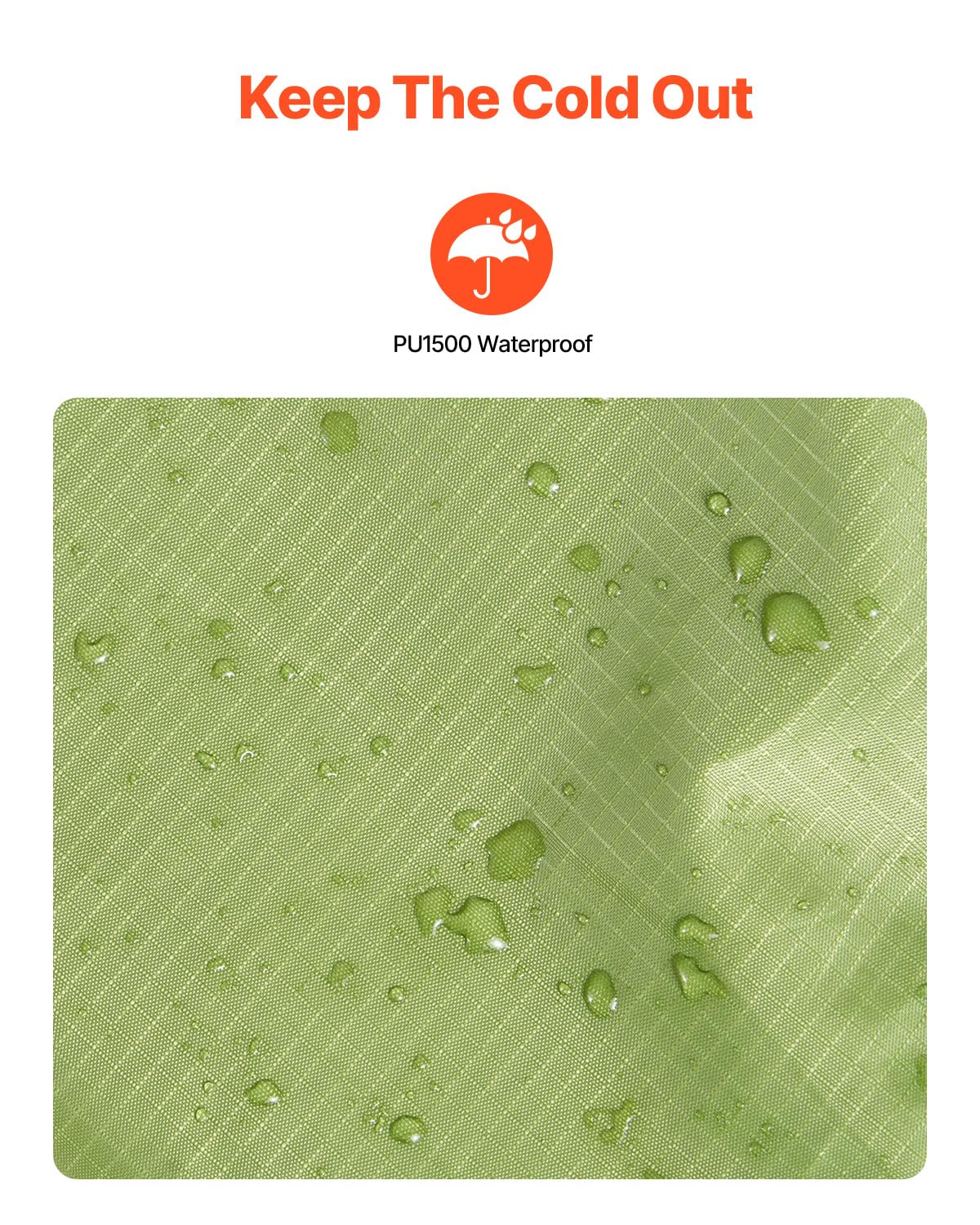 VEVOR 220 GSM fleece inner layer provides soft warmth.