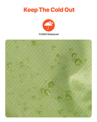 VEVOR 220 GSM fleece inner layer provides soft warmth.