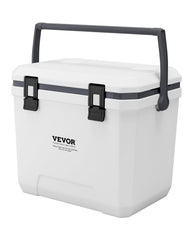 VEVOR 38QT cooler front view highlighting ample capacity for family trips