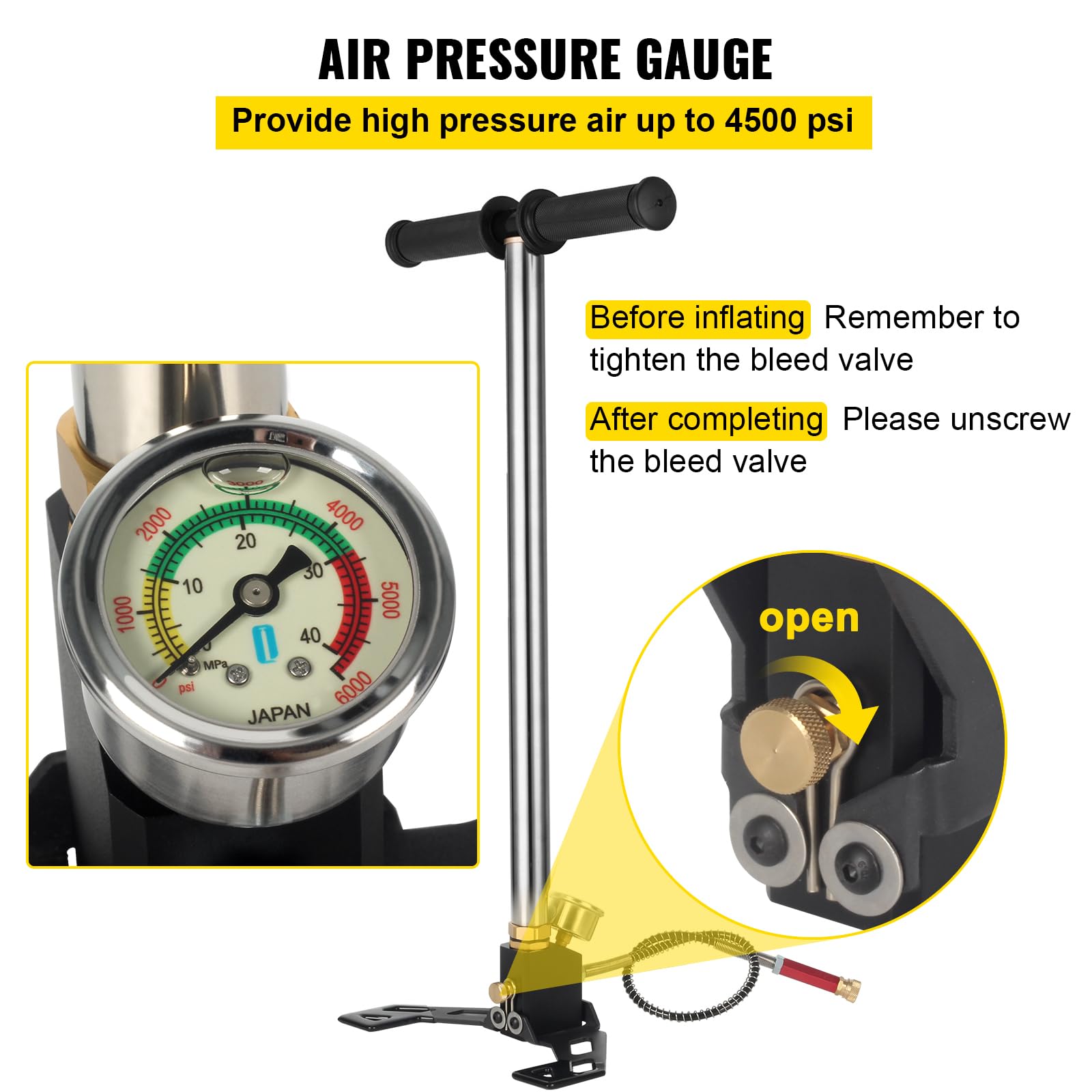 VEVOR airgun pump oil-water separator keeps lubrication separate for smooth operation
