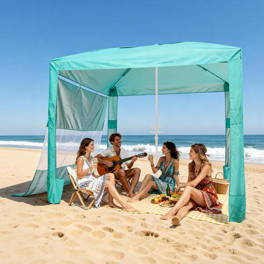 VEVOR Beach Cabana portable bag makes transport easy.
