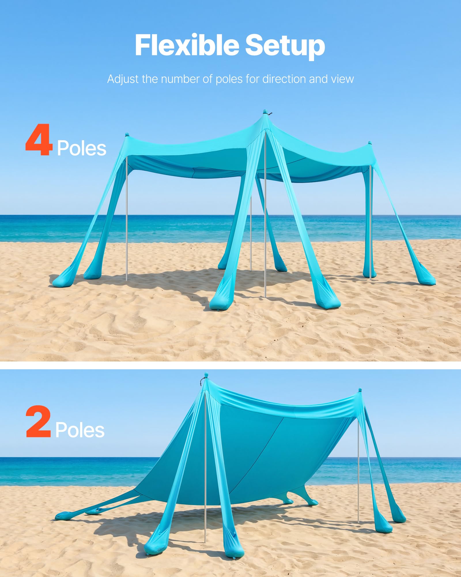 VEVOR Compact storage bag for canopy and accessories