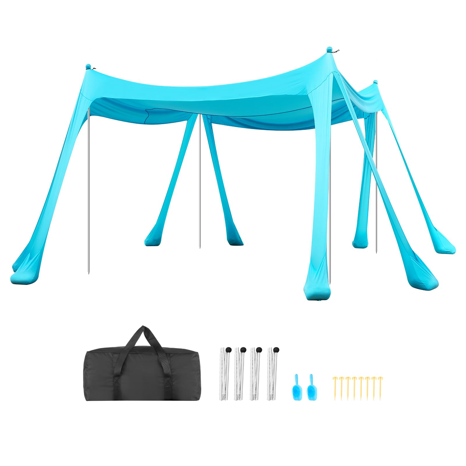 VEVOR Sand shovel included for quick beach setup