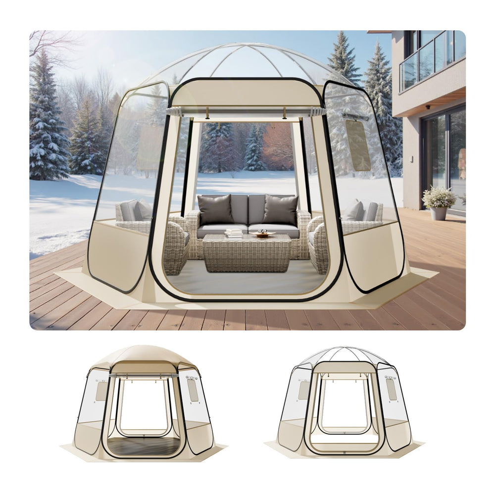 VEVOR bubble tent pops up quickly for instant outdoor shelter