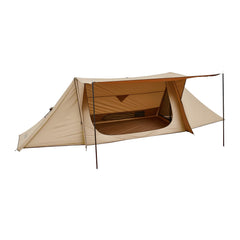 VEVOR Camping Hot Tent front view shows a compact two-person shelter for outdoor adventures.