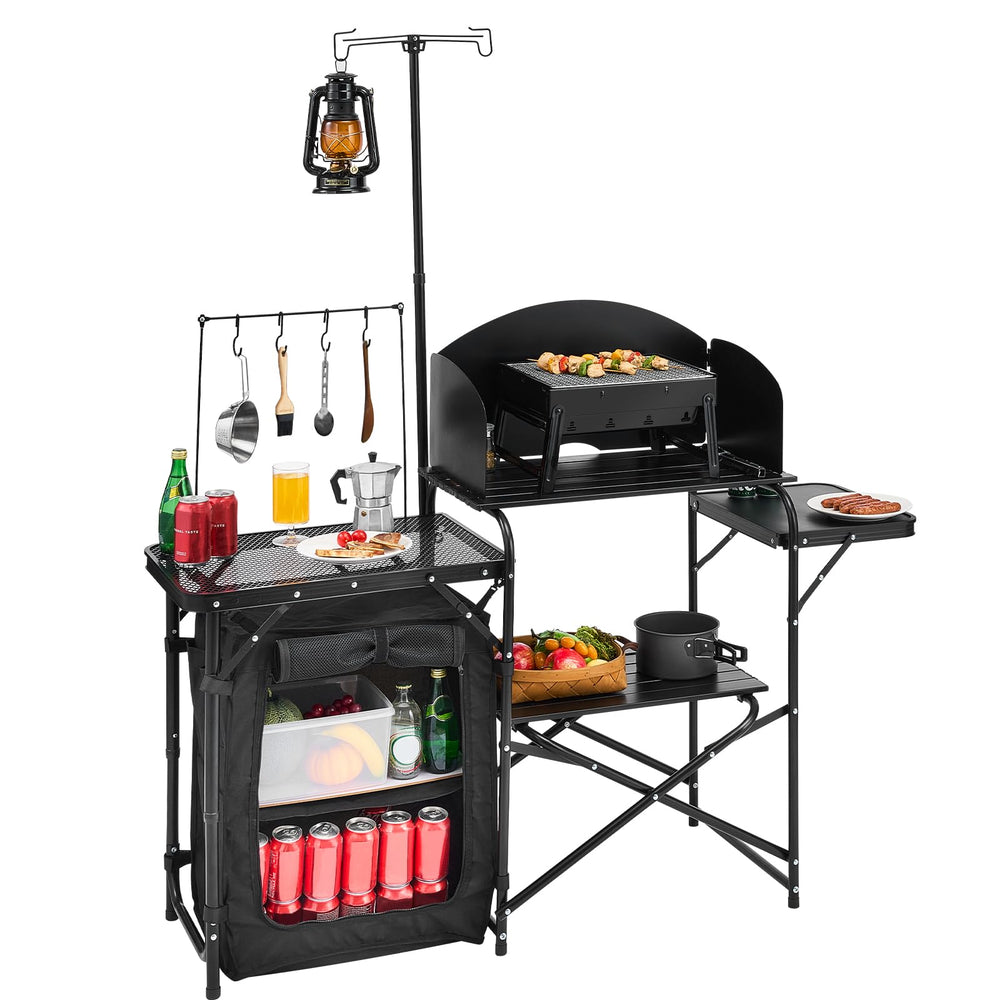 VEVOR camping kitchen table fits in oxford bag for easy transport