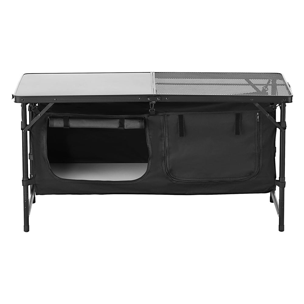 VEVOR camping kitchen table built with durable materials for outdoor life.