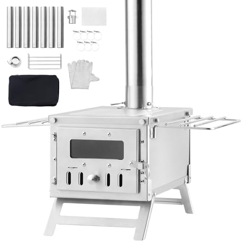 VEVOR camping stove lightweight design enhances portability at 11.71 lb.