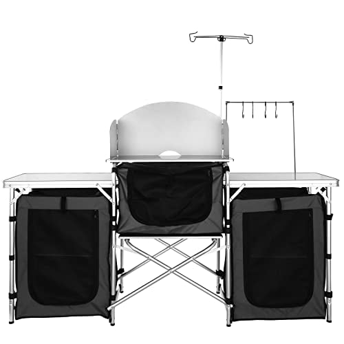 VEVOR compact packable camping table with oxford bag