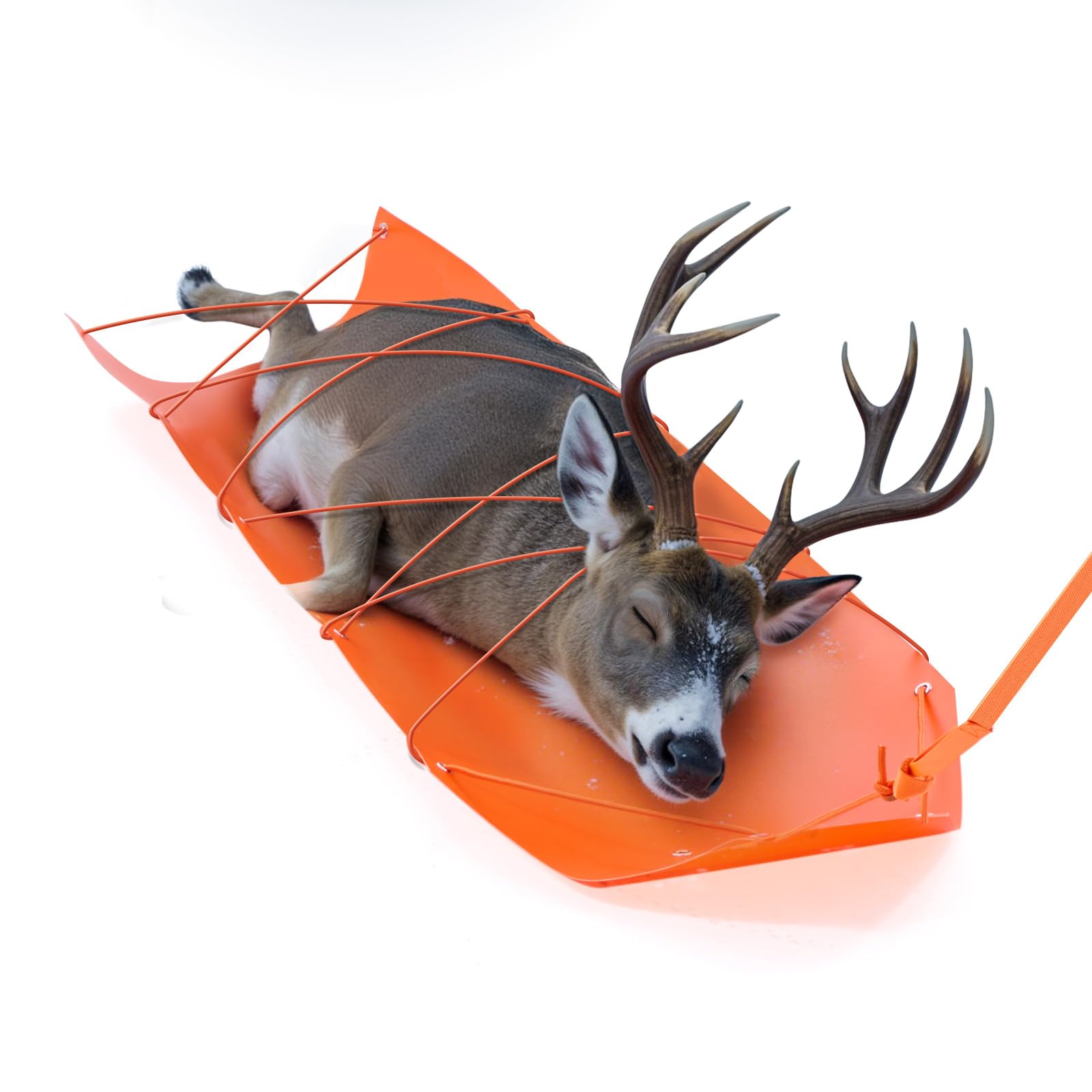 VEVOR Deer Drag Sled stable hauling design with two ropes
