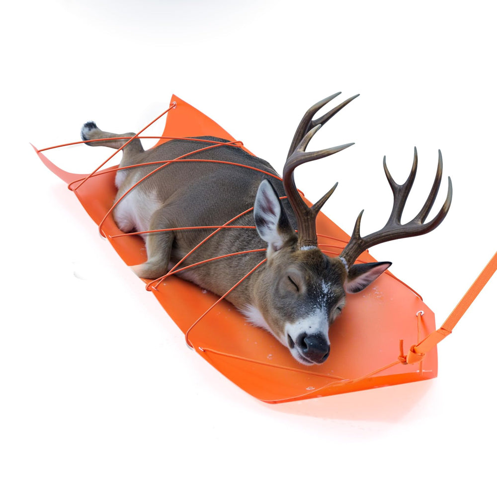 VEVOR Deer Drag Sled stable hauling design with two ropes