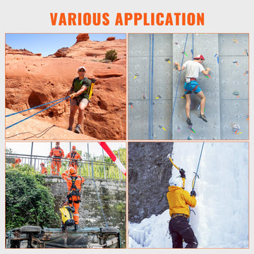 VEVOR lightweight rope designed for easy carrying.
