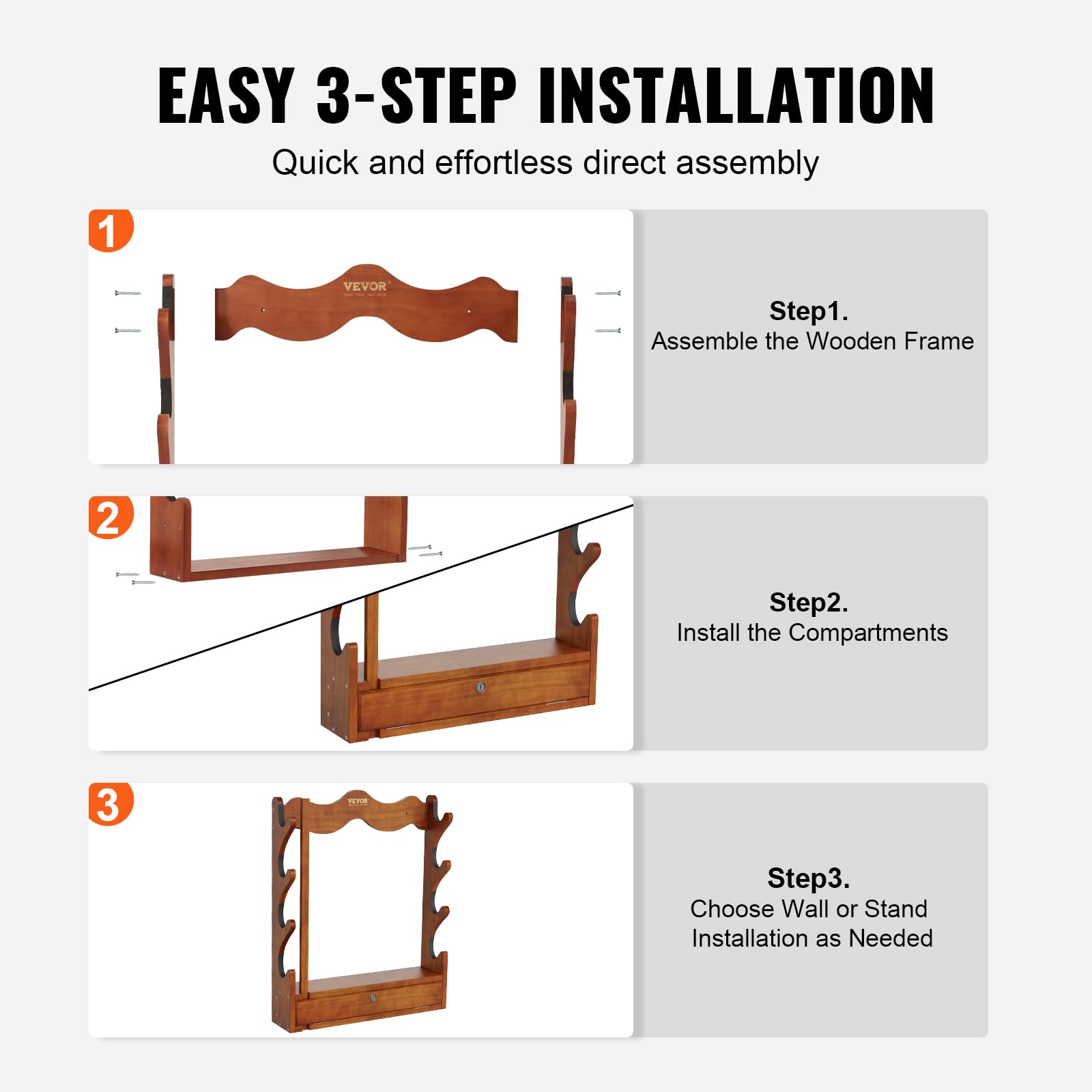 Dual soft EVA padding protects firearms