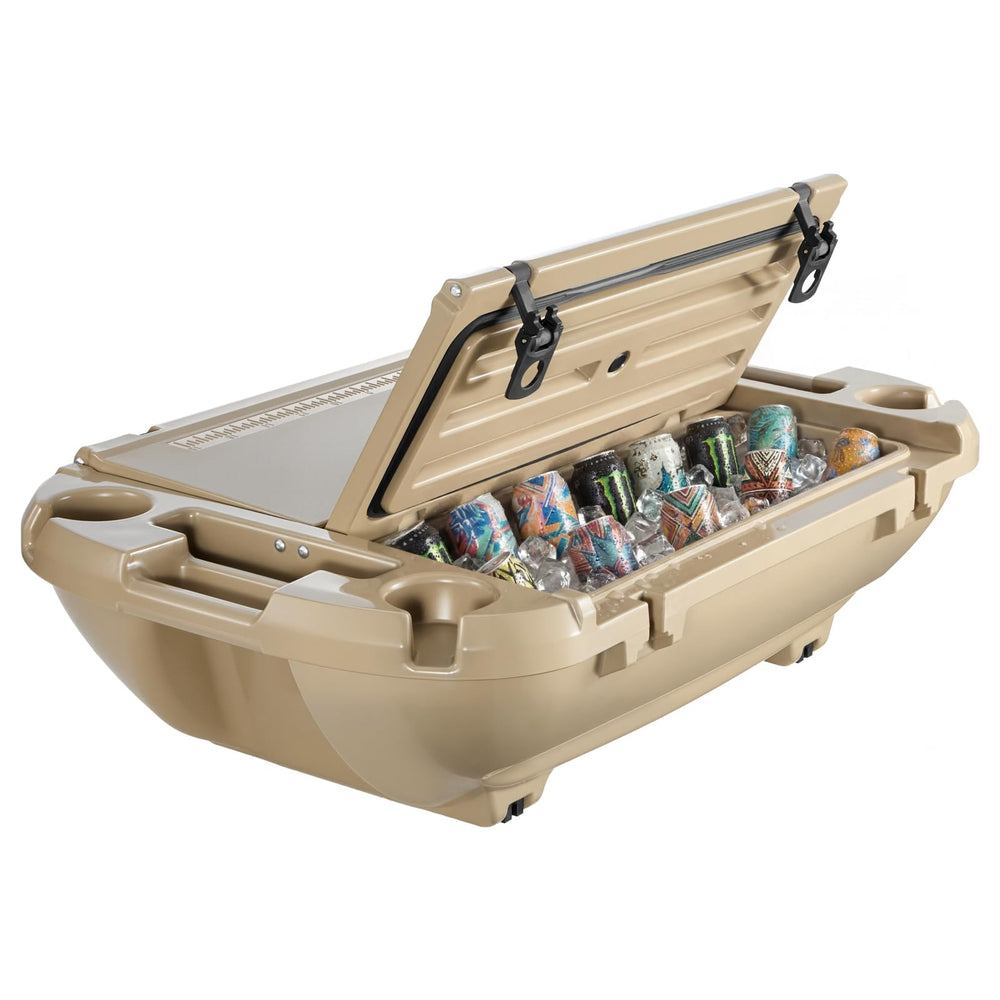 VEVOR apricot floating cooler sturdy side handles for secure grip