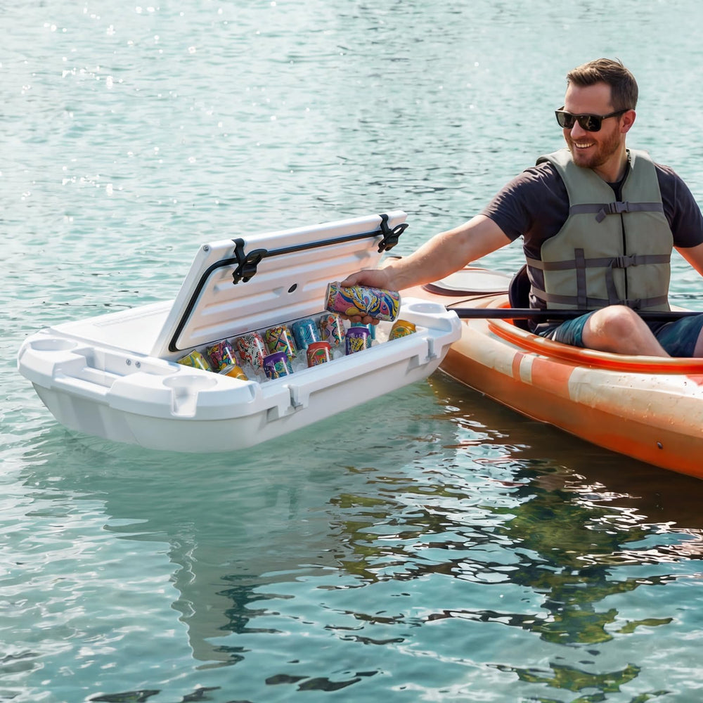 VEVOR cooler ideal for beach, pool, and kayak outings