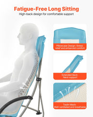 VEVOR dual cup holders keep drinks within easy reach.