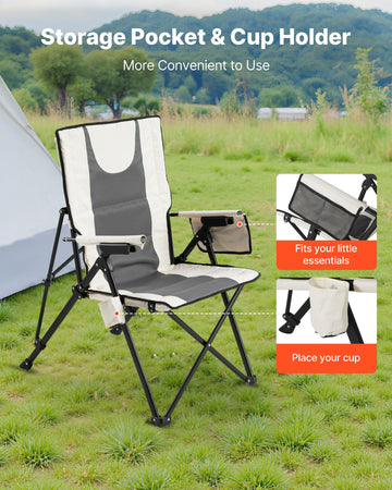 VEVOR padded seating with armrest and headrest for comfort