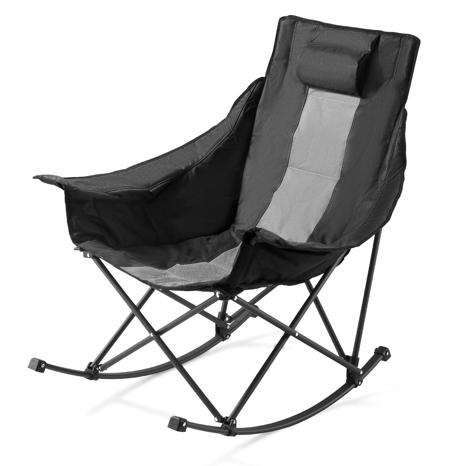 VEVOR heated camping chair with dual-zone heating for personalized warmth.