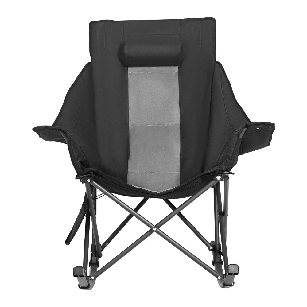 VEVOR heated camping chair ideal for winter sports and chilly outdoor evenings.