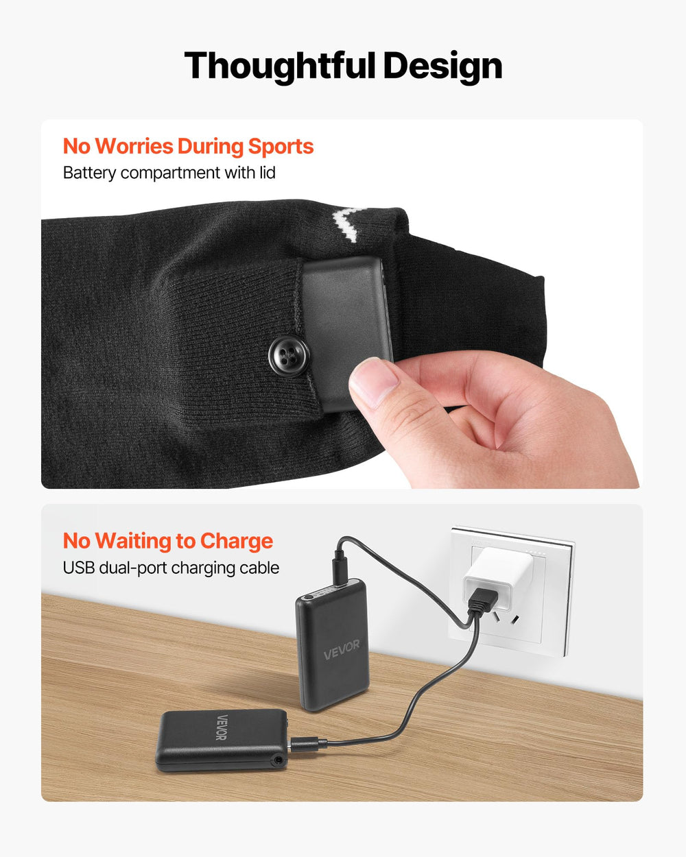 Machine washable design for easy care and long-lasting use.