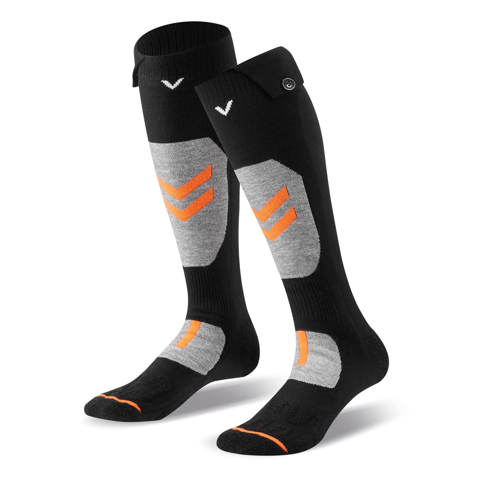 VEVOR X-Large heated socks fit a wide range of footwear.