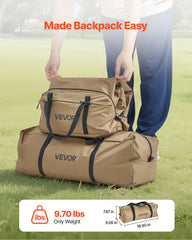 VEVOR hot tent half inner mesh for insect protection and privacy