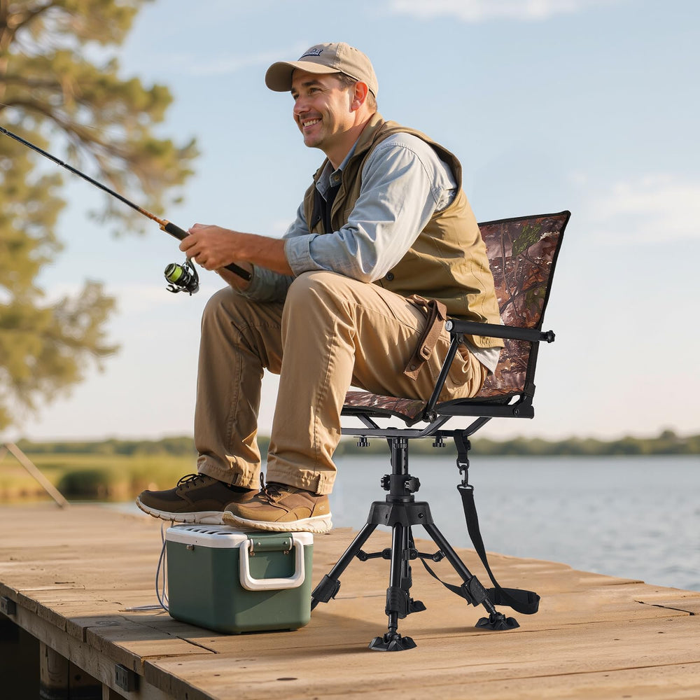 VEVOR foldable blind chair ready for camping and portability