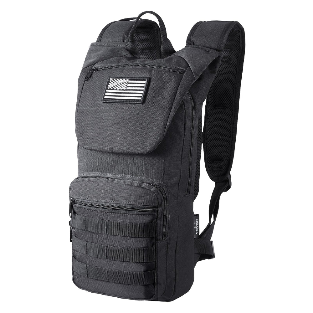 VEVOR hydration backpack emergency whistle clip adds outdoor safety