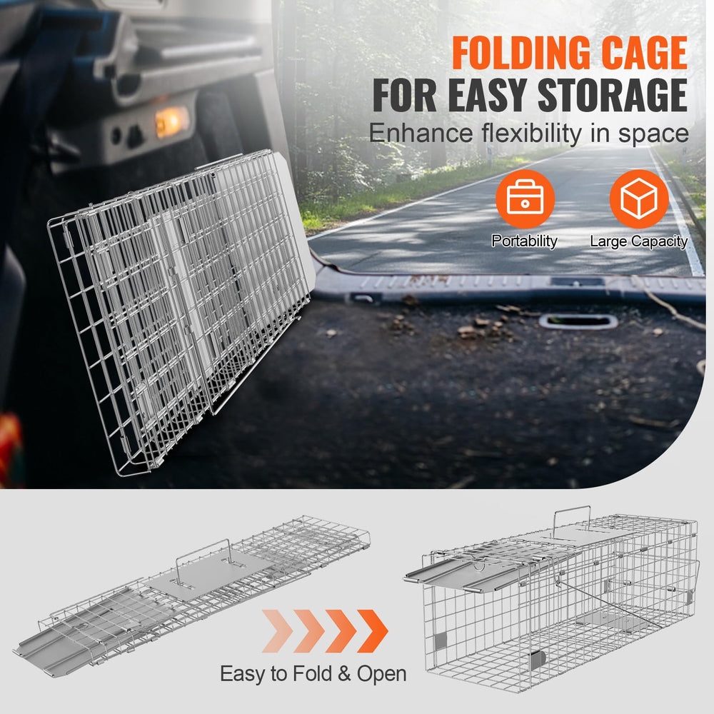 Cage arrives pre-assembled for quick setup by user