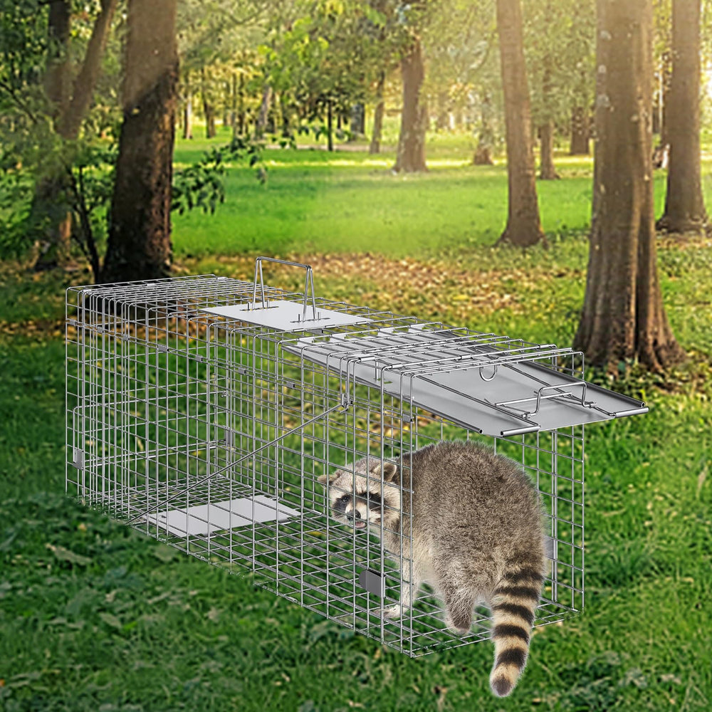 VEVOR Live Animal Cage Trap handle feature for easy transport