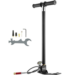Close-up of VEVOR PCP Hand Pump showing the compact 4-stage design