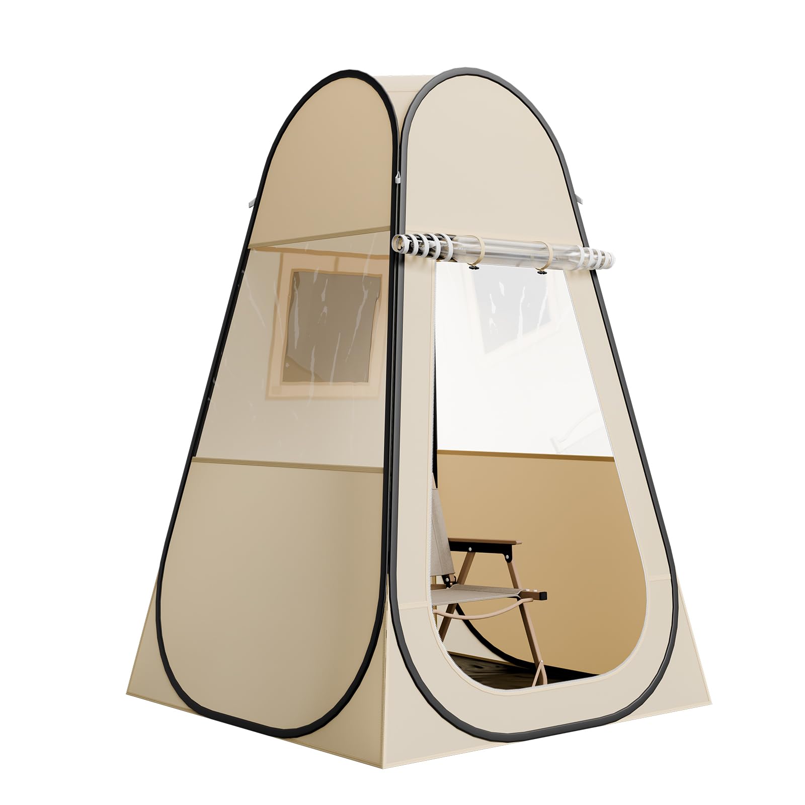 VEVOR Pop Up Sports Tent Pod glow-in-the-dark stakes for night visibility