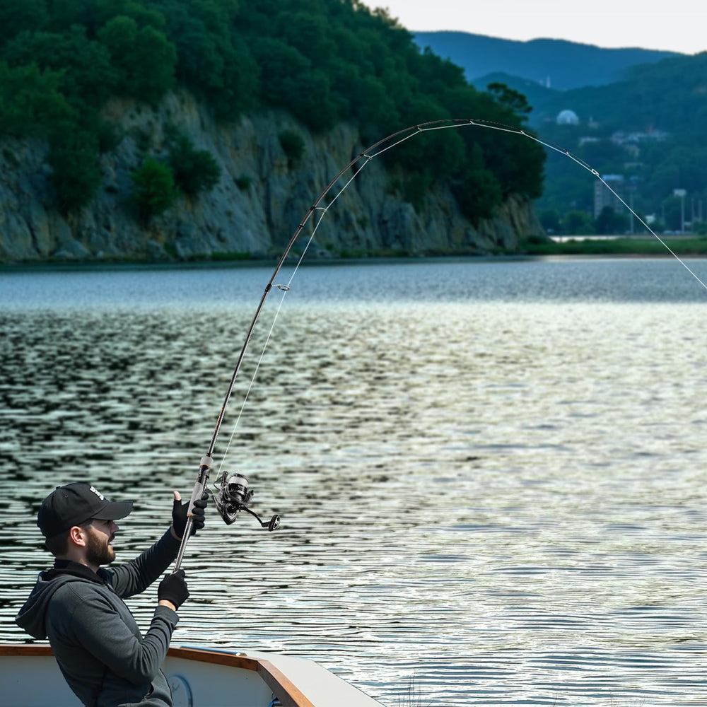 VEVOR left/right-handed compatibility enables flexible fishing setups.