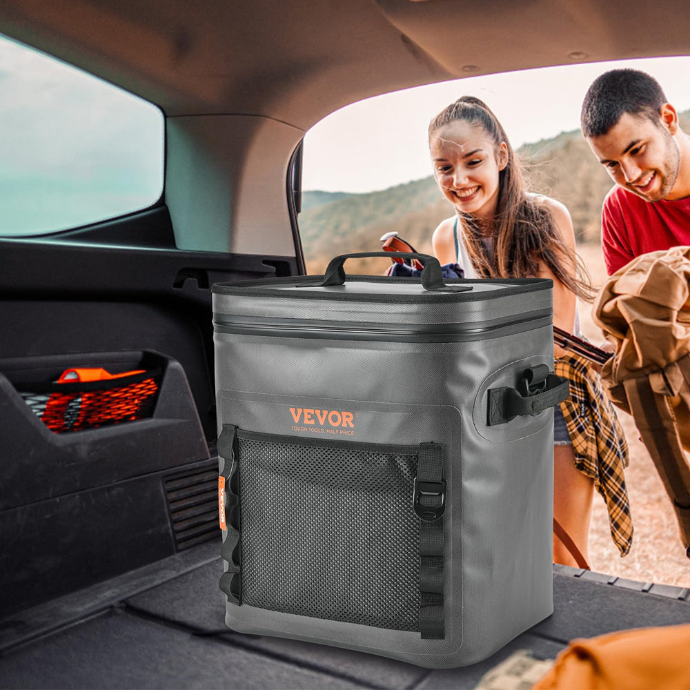 VEVOR Soft Cooler wide-mouth-design enables quick access to drinks.