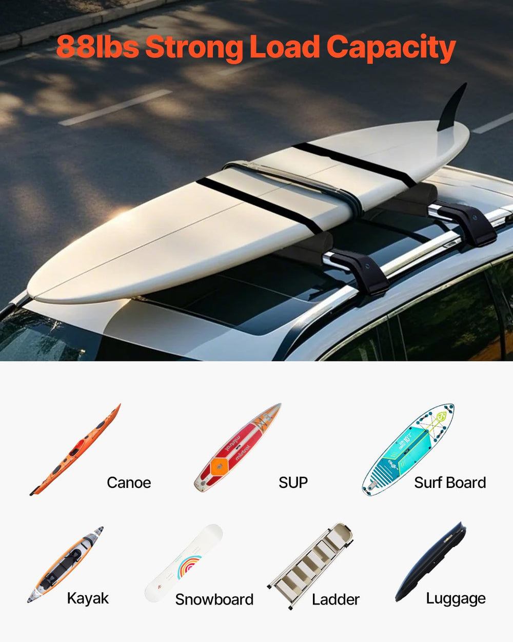 VEVOR 600D exterior with EPE filler for durable protection