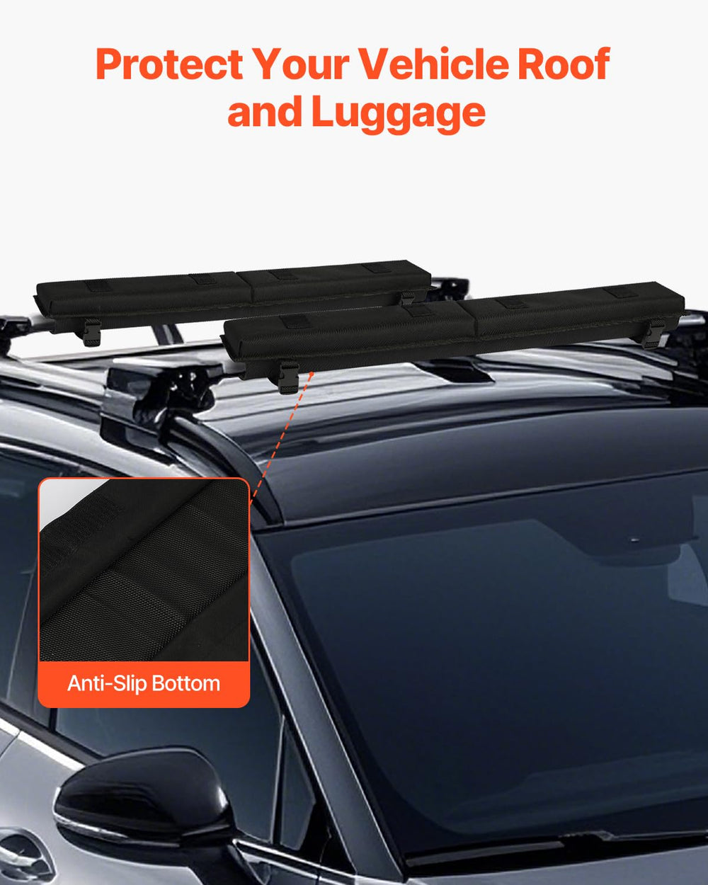 VEVOR durable polyester and PVC materials ensure long-lasting waterproof performance