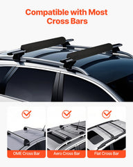 VEVOR roof rack pads with straps for tool-free securing