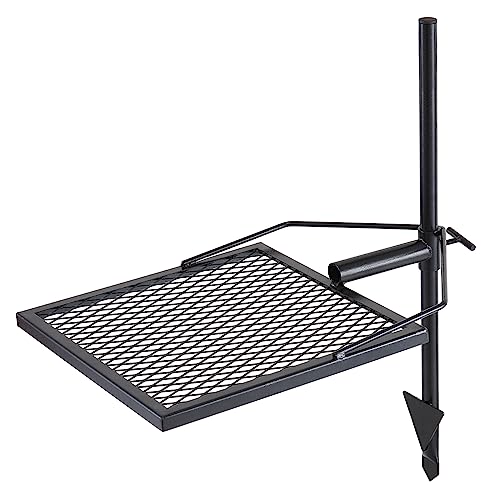 VEVOR Swivel Campfire Grill rotate buckle height adjustment for heat control