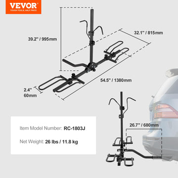 VEVOR folding design for compact storage when not in use