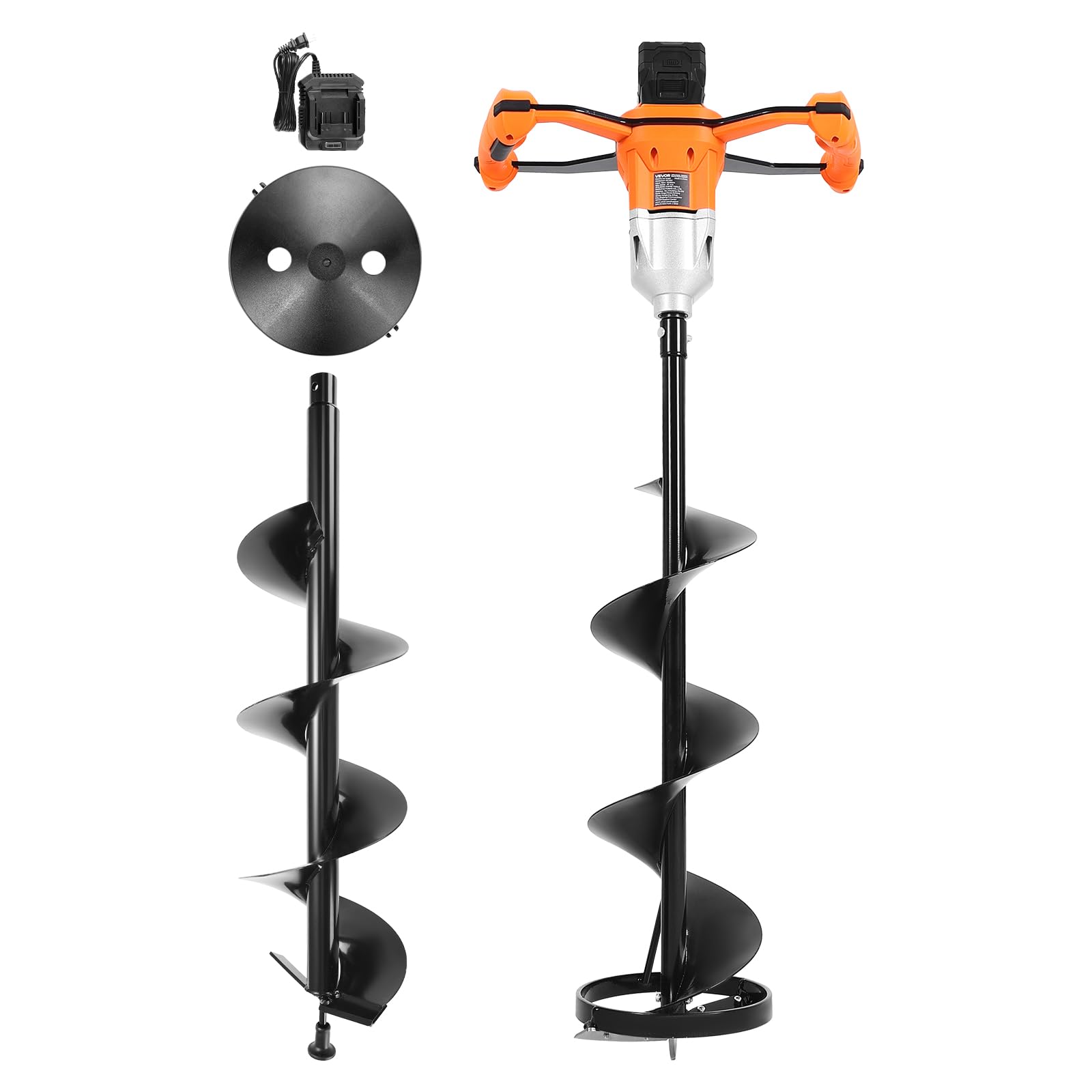VEVOR top plate and safety feature helps stable, protected drilling.