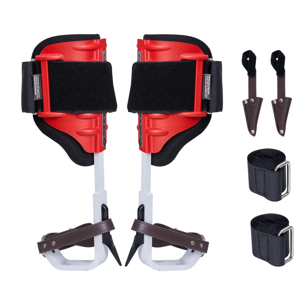 VEVOR tree climbing spikes aluminum provide sturdy ascent support.