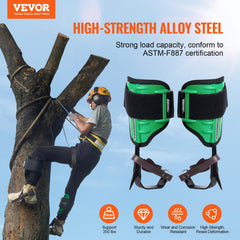 Side view shows robust alloy steel construction for load