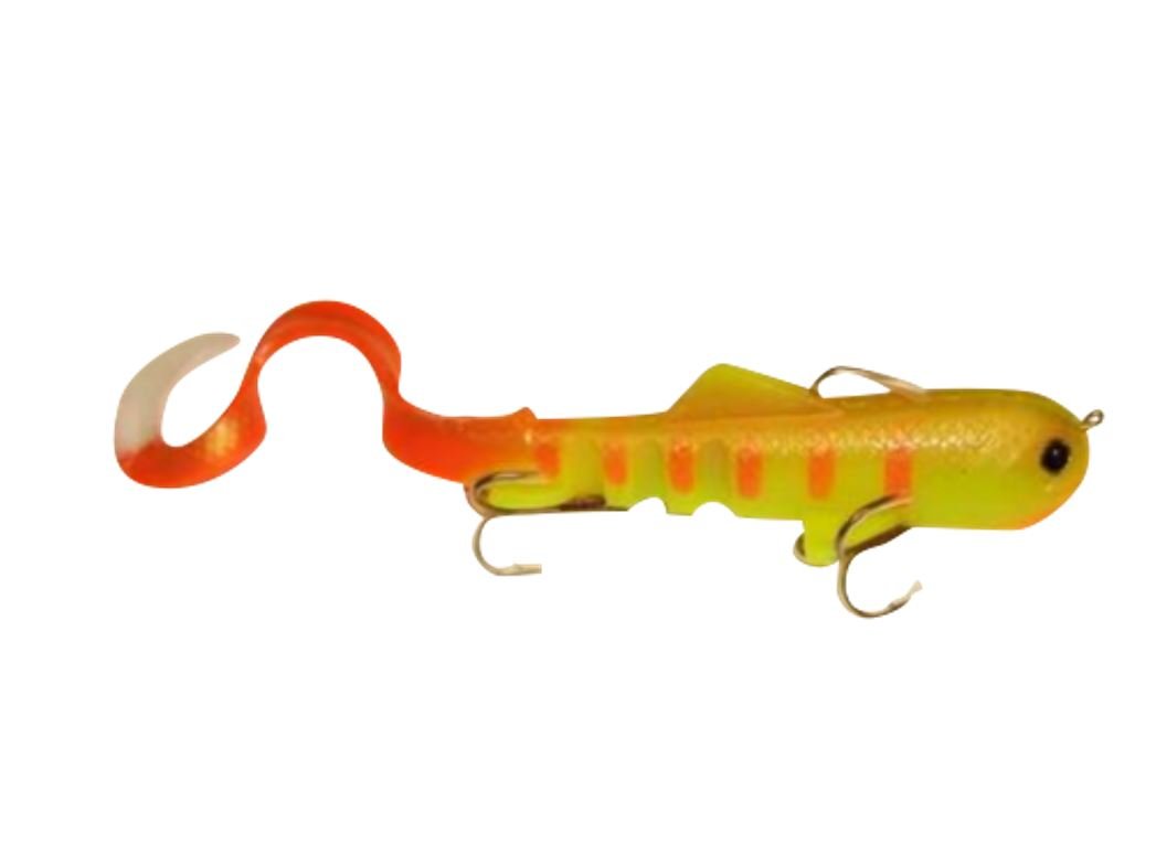 Vexan Super-D Swimbait 9-inch body shows lifelike action to attract bass and musky.