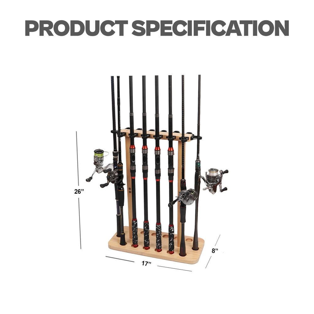 VEYWANE wood-floor-stand provides stability for heavy setups in a garage or workshop.