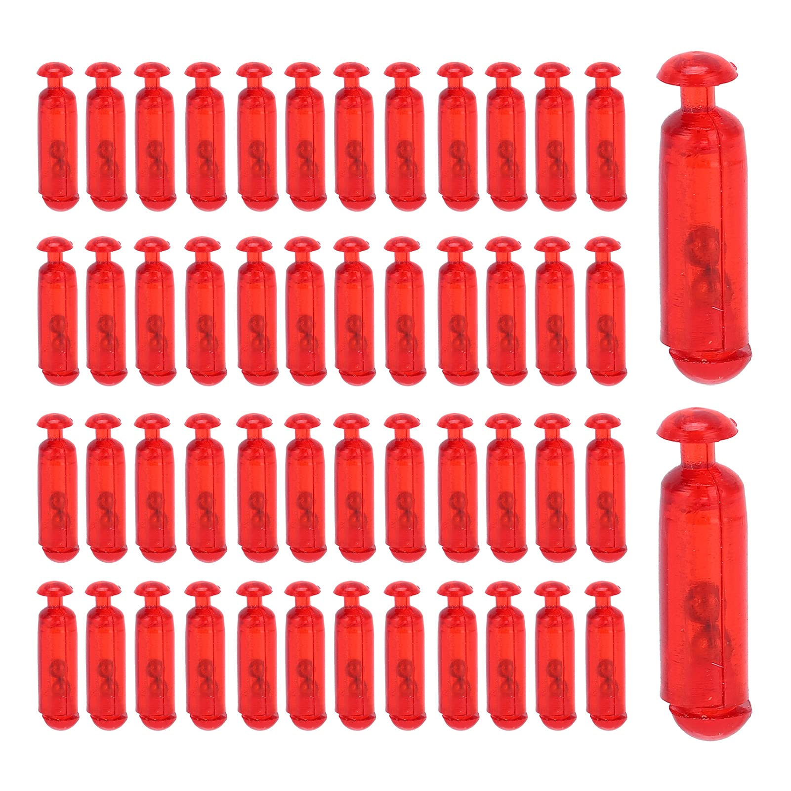 VGEBY 15mm fishing rattles red box 50pcs